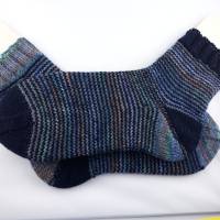 Socken handgestrickt, Größe 40/41 Sofasocken aus dickem Garn, dick und schick 6-fädig Bild 4