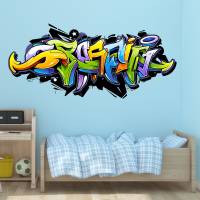 158 Wandtattoo Graffiti - in 6 versch. Größen Sticker Aufkleber Teenager Bild 4