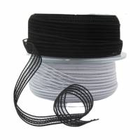 Gittergummiband Smokeband  weiß oder schwarz 13mm breit elastisch gummi Meterware, 1meter Bild 1
