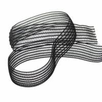 Gittergummiband Smokeband  weiß oder schwarz 25mm breit elastisch gummi Meterware, 1meter Bild 6