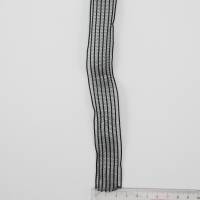 Gittergummiband Smokeband  weiß oder schwarz 25mm breit elastisch gummi Meterware, 1meter Bild 9
