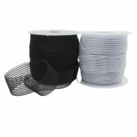 Gittergummiband Smokeband  weiß oder schwarz 35mm breit elastisch gummi Meterware, 1meter Bild 1