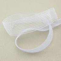 Gittergummiband Smokeband  weiß oder schwarz 35mm breit elastisch gummi Meterware, 1meter Bild 2