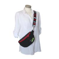 Bauchtasche "Lili"  trendiger Cross-Body-Bag, Bodybag , Hüfttasche aus Jeans, Umhängetasche, Festivaltasche Bild 5
