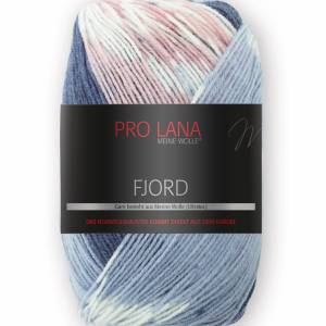 Pro Lana Fjord rosa-blau color Bild 1