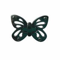 Taschenverschluss Schmetterling #7 schwarz Bild 1