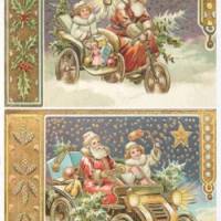 Santa Claus - R1129 432  - Faserpapier - Reispapier - Decoupage - Motivpapier  - Serviettentechnik Bild 10