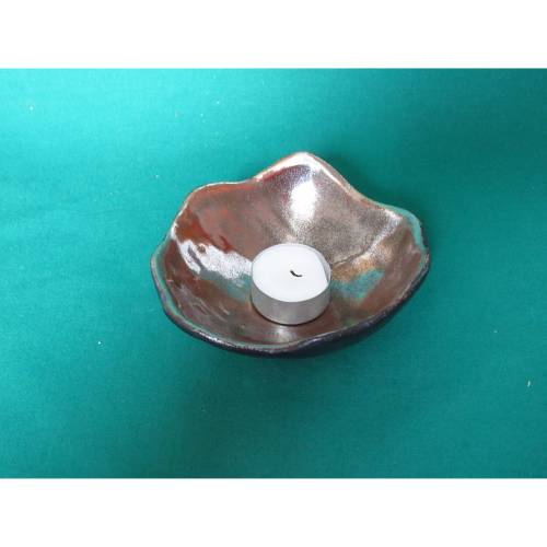 Schale Keramik Teelicht Dekoration