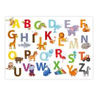 Kinder Tier ABC Poster A3/ A2/ A1 *nikima* in 3 verschiedenen Größen Alphabet Bild 3