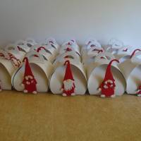 Adventskalender Wichtel Weihnachtskalender Kinder Junge Mädchen  Zierschachteln Schachteln zum Befüllen Zwerg Bild 1