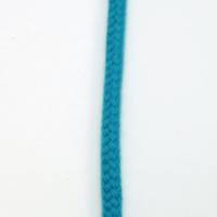 Baumwollkordel 10mm, karibik-blau, geflochtene Kordel, Hoodie, Meterware, 1meter, nähen Bild 3