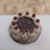 Miniatur Schwarzwälder Torte Kirschtorte zur Dekoration oder zum Basteln - Puppenhaus Bild 1
