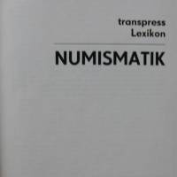 Transpress - Numismatik - Das transpress  Lexikon ist nach den üblichen lexikografischen Gesichtspunkten aufgebaut Bild 2
