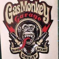Gas Monkey Garage - Aufkleber, bunt Bild 1