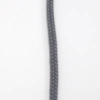 Baumwollkordel 10mm, grau, geflochtene Kordel, Hoodie, Meterware, 1meter, nähen Bild 3