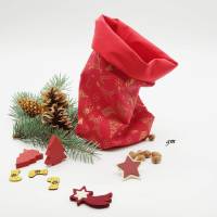 nachhaltige Geschenkbeutel als  Nikolaussack für Advent und Weihnachten Bild 2