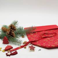 nachhaltige Geschenkbeutel als  Nikolaussack für Advent und Weihnachten Bild 3