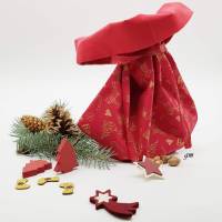 nachhaltige Geschenkbeutel als  Nikolaussack für Advent und Weihnachten Bild 5