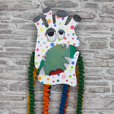 Laterne Monsterchen „Jojo“ inkl. LED-Licht