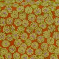 Patchworkstoff Brandon Mably Fall-Sand 031-Sepia gelb/orange Stoff reine Baumwolle Patchwork Nähen Bild 1