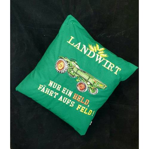 Traktor Oldtimer mit Spruch