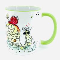 Tasse lustige Schnecken, Becher Kinder und Erwachsene, Kaffeetasse Tiermotive Bild 4