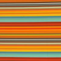 16,50 Euro/m  Nano Softshell Robin mit Streifen in bunt/orange Bild 1