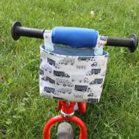 Lenkertasche für Laufrad / Kinderrad / Roller " Laster blau" Bild 2