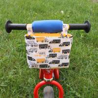 Lenkertasche für Laufrad / Kinderrad / Roller " Laster gelb" Bild 2