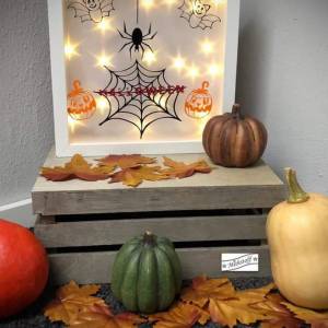 SVG - DXF - Datei - Halloween - RIP - Plotterdatei - Schloss - Geist - Spinne - Spinnennetz - Gespenst - Kürbis - Fleder Bild 2