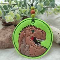 Stickdatei Doodle T-Rex plus Button Bild 6