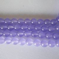 Purple Chalcedon Perlen 8 mm 6A  ein Strang Bild 3