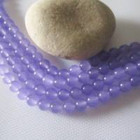 Purple Chalcedon Perlen 8 mm 6A  ein Strang Bild 4