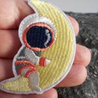 B- Ware Astronaut  Patch zum Aufbügeln Weltall Universum Bild 3