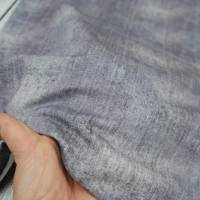 Sommersweat French Terry Jeans Look Grau Bild 2