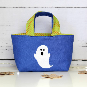 Gespenst ~ Kindertasche | Wendetasche | Personalisiert | Geschenke für Kinder