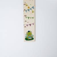 Kita Abschiedsgeschenk Vorschulkinder, Schule, Holz - Messleiste für Kinder, personalisiert mit Namen der Schulkinder, Bild 4