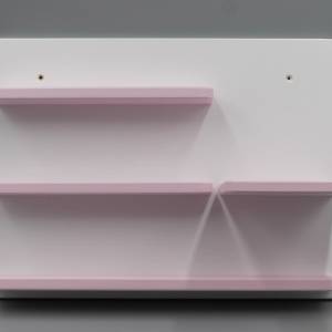 Tonie Regal Box und Tonies  - Toniebox Regal für bis zu 25 Tonies – weiß rosa - Kölscheskind - unsichtbare Magnetfunkti Bild 3