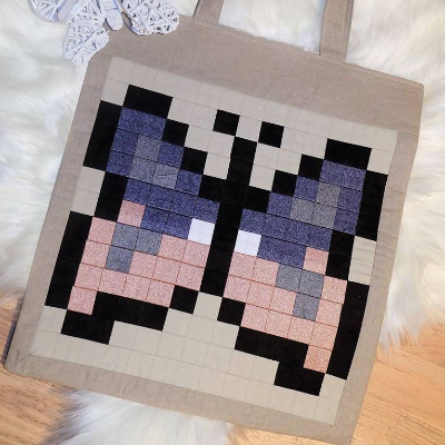 Pixelbag Nähanleitung und Schnittmuster
