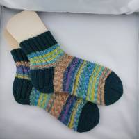Socken Wollsocken Größe 40/41 Stricksocken Bild 4