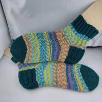 Socken Wollsocken Größe 40/41 Stricksocken Bild 5