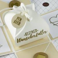 Explosionsbox zur Hochzeit als Geldgeschenk Hochzeitsgeschenk Wunscherfüller Bild 3