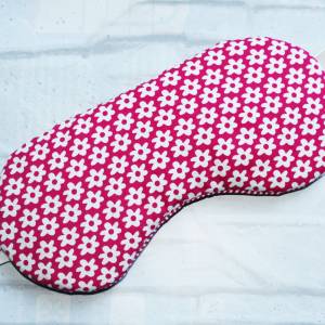 Schlafmaske, Schlafbrille pink fuchsia Reise-Zubehör Reise-Accessoire Spa-maske Augenbinde Bild 7