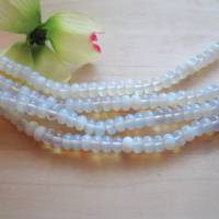40x Opalit Rondelle Perlen 8 mm x 4-5 mm Bild 1