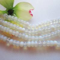 Opalit Rondelle Perlen 8 mm x 4-5 mm ein Strang Bild 2