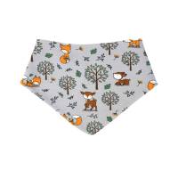 Baby Frühchen Jungen Mädchen Set Pumphose-Mütze-Tuch Waldtiere Fuchs Reh ab Gr. 38-40 Geschenk Geburt Bild 3