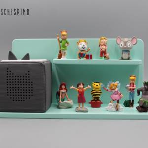 Stand Regal für Toniebox - Figuren tonie tonies  in mint - BOX LINKS - mit Magnetfunktion - Kinderzimmer Bild 2