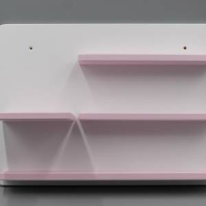 Toniebox Regal, Tonie Regal für ca. 25 Figuren tonie tonies  in weiß rosa - groß - Magnetfunktion - BOX LINKS Bild 3