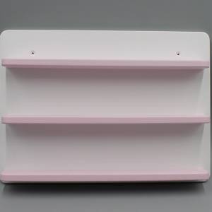 Toniebox Regal, Tonie Regal - Figuren tonie tonies  3er in weiß rosa- groß mit Magnetfunktion montessori Bild 3