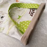Kita-Tasche, Kinder Baumwollbeutel mit Namen, Wechselwäsche Beutel Kita Bild 8